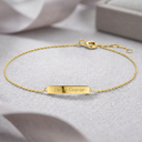 Armband mit Gravurplatte "Aurelia" – Bild 1