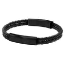 Echtleder Armband schwarz "Nero" – Bild 3