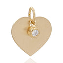 Kette Herz mit Zirkonia Einhänger "Serena" – Bild 3