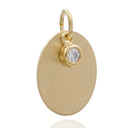 Kette Zirkonia Einhänger "Ovalia" – Bild 3