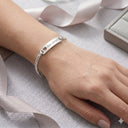 Panzerarmband mit Herz "Valentina" – Bild 2